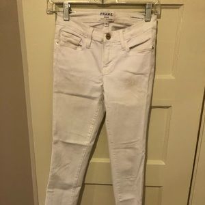 J Brand white jeans!